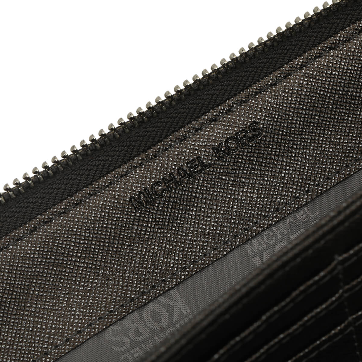 Grey Patent Leather Wallet
