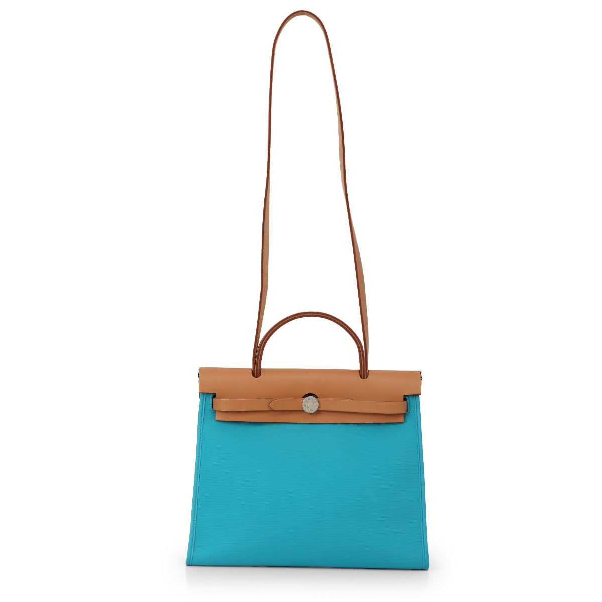 Bicolor Herbag Cotton Leather 31