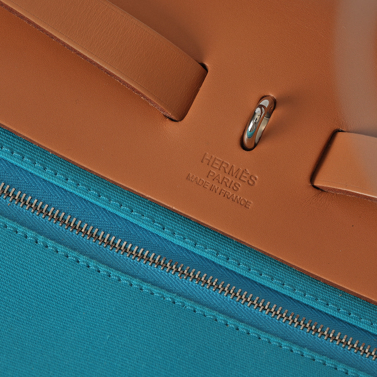 Bicolor Herbag Cotton Leather 31