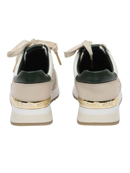 allie leather and canvas sneaker