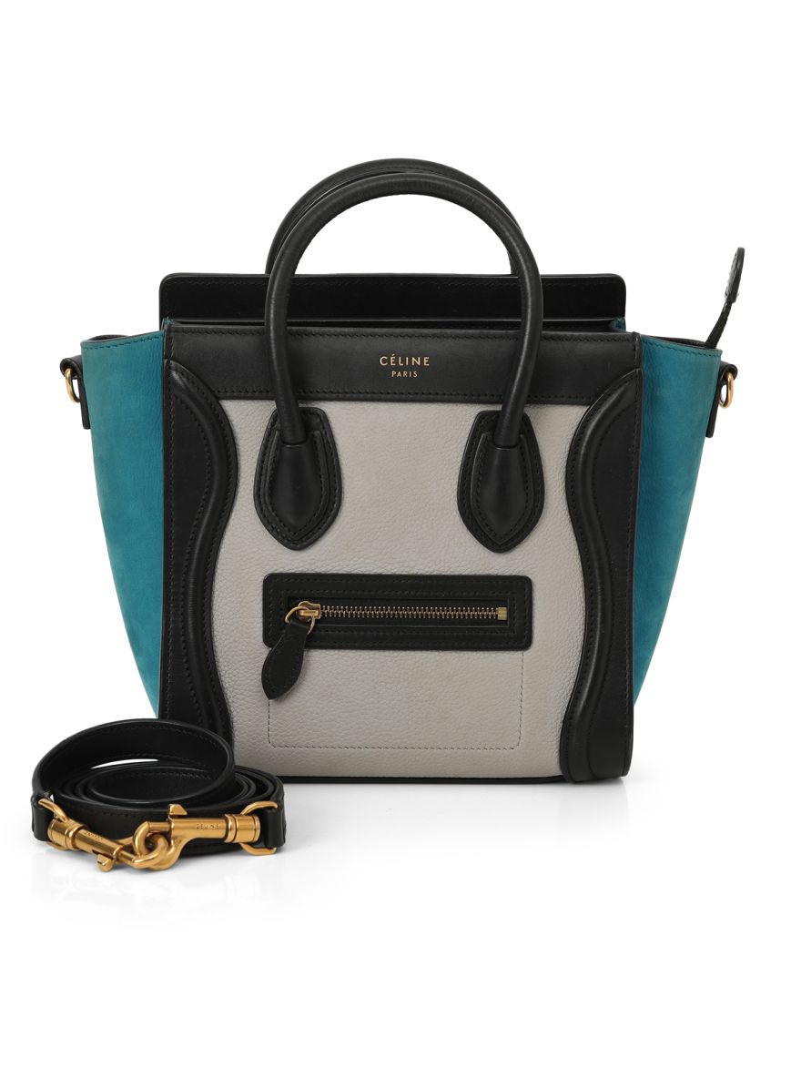 Mini Tricolor Luggage Tote