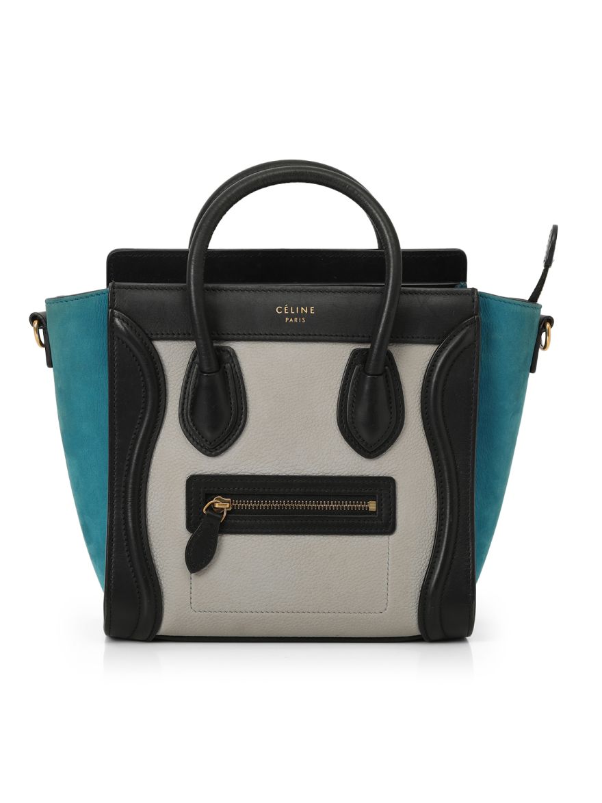 Mini Tricolor Luggage Tote