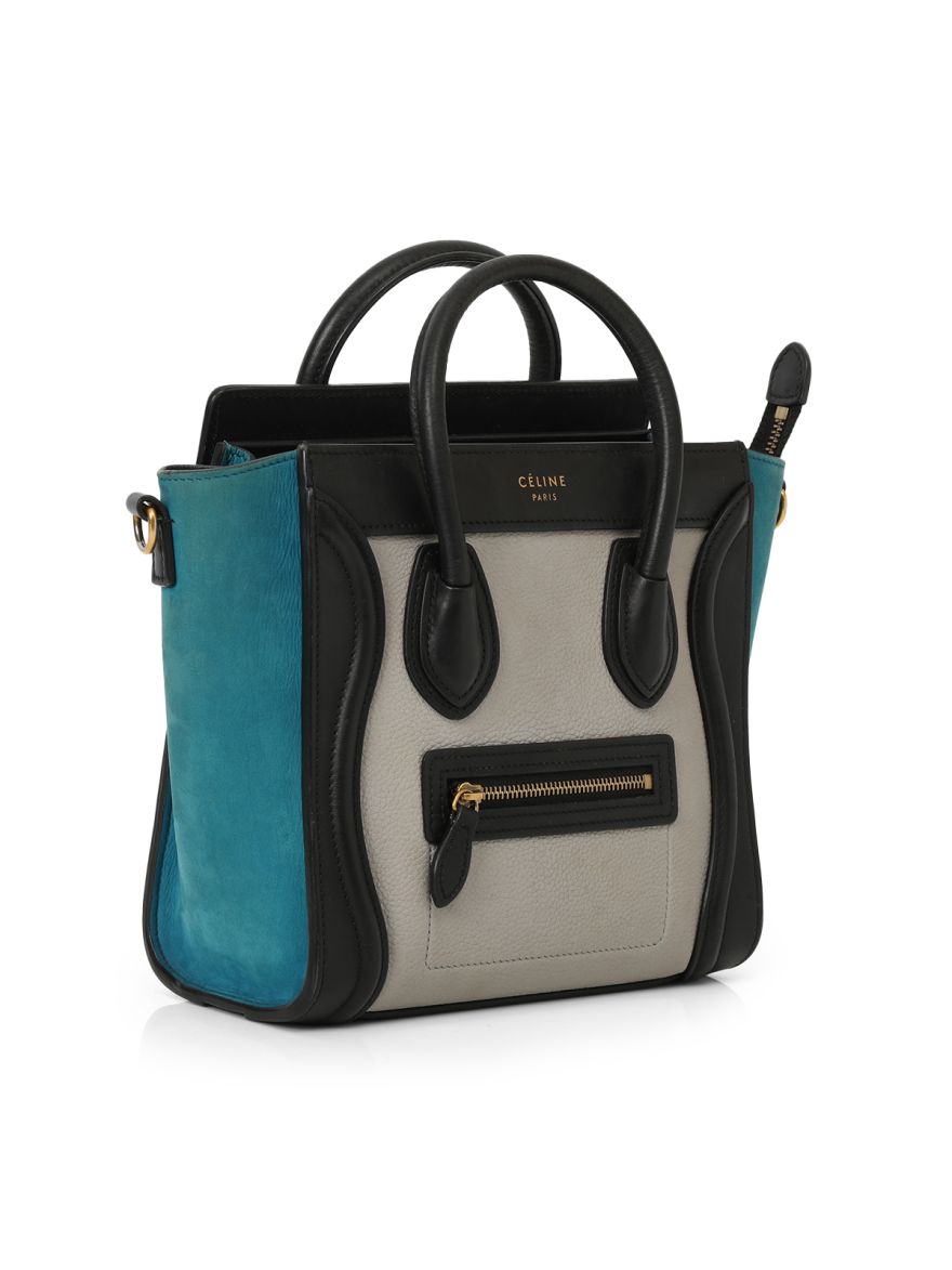 Mini Tricolor Luggage Tote