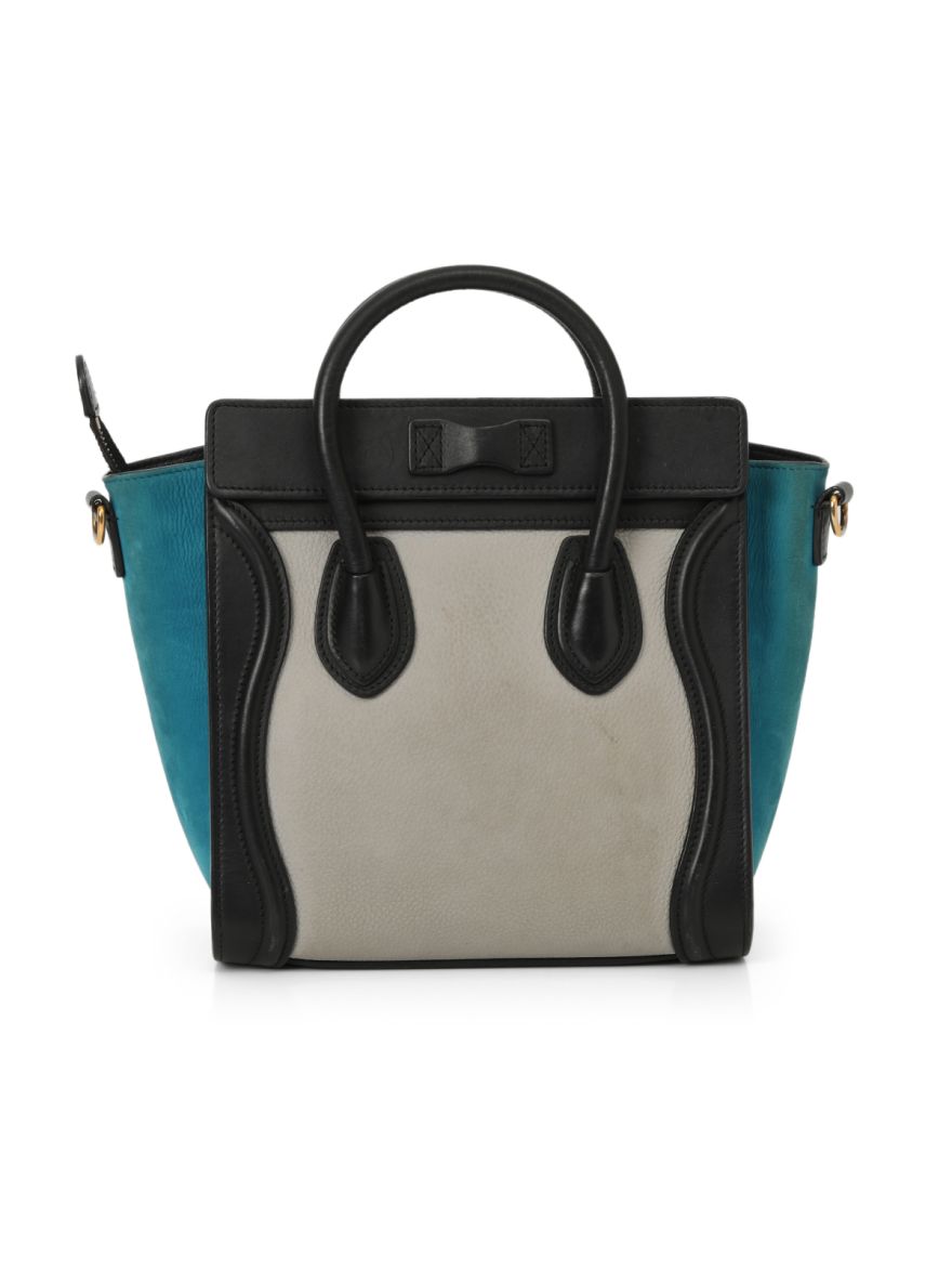 Mini Tricolor Luggage Tote