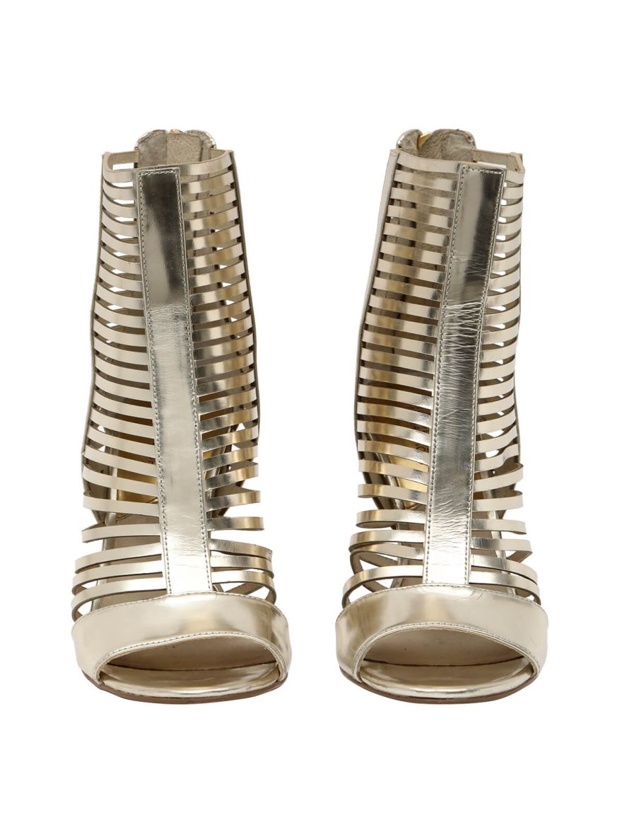 Odelia Boots in Pale Gold/Size-8M