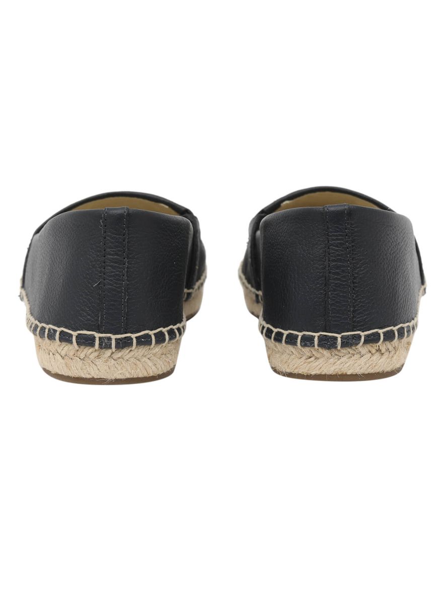 Blue Leather Women's Espadrilles/Size-5.5M