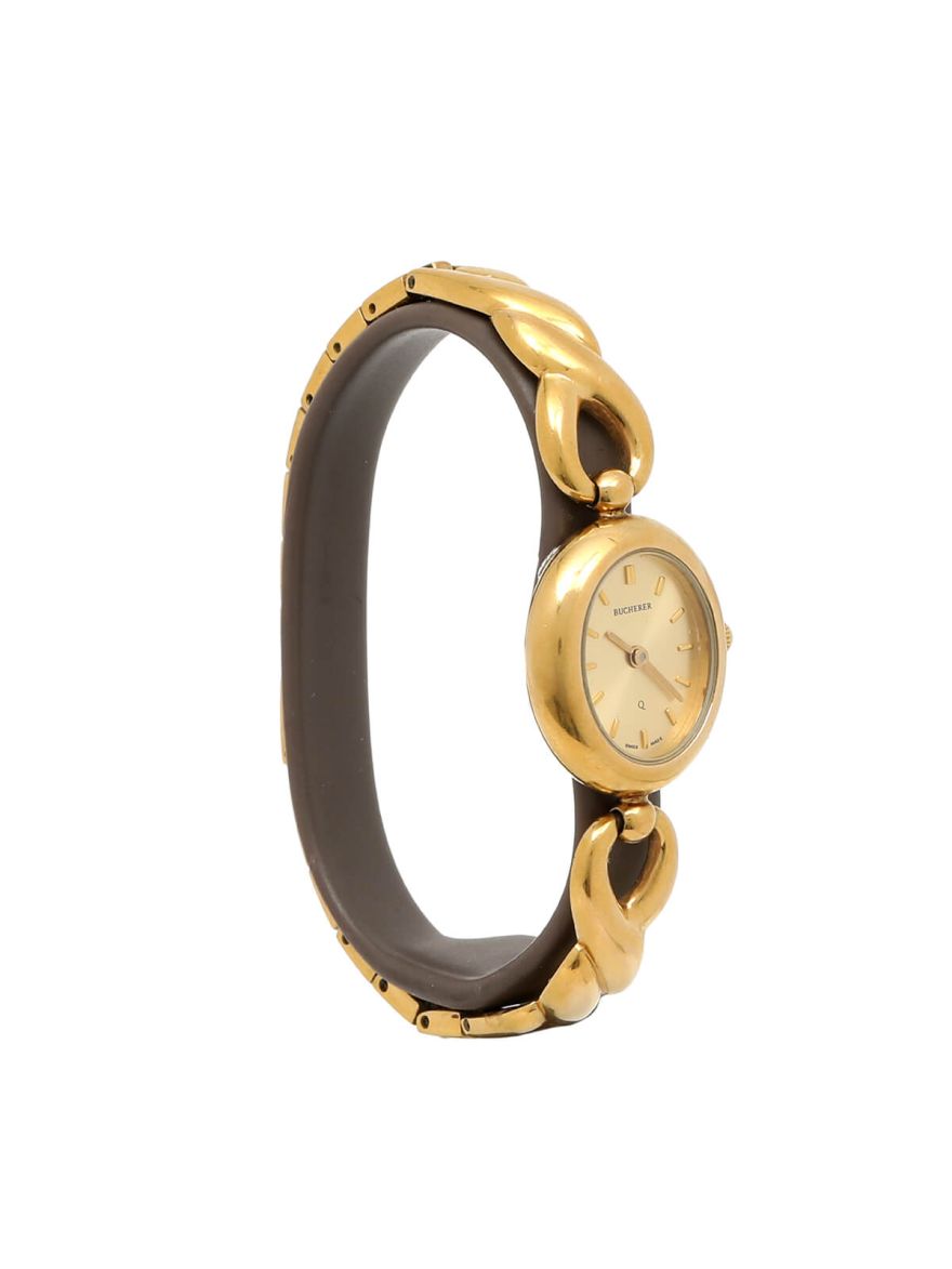 Golden watch for Woman/Dial Size-22 MM