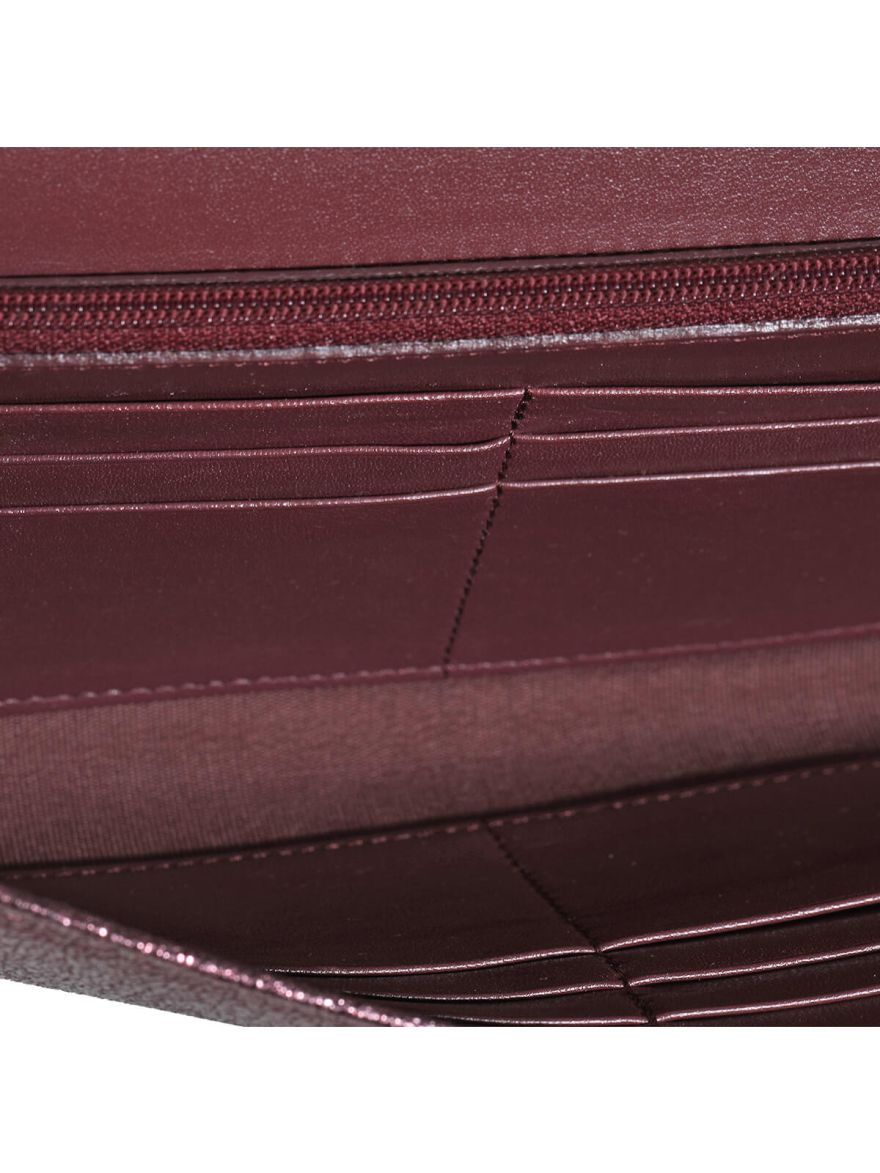 Burgundy Reese Clutch
