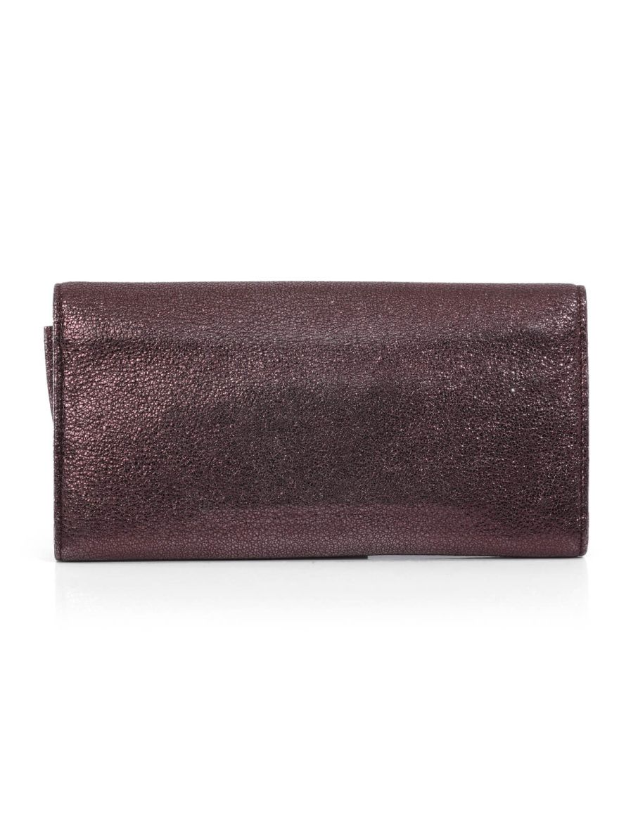 Burgundy Reese Clutch