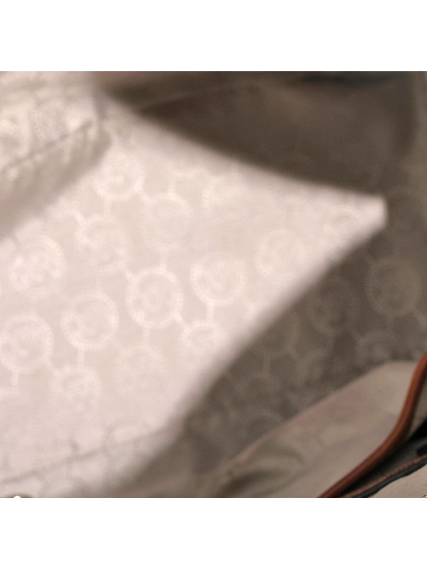 White Monogram Handbag