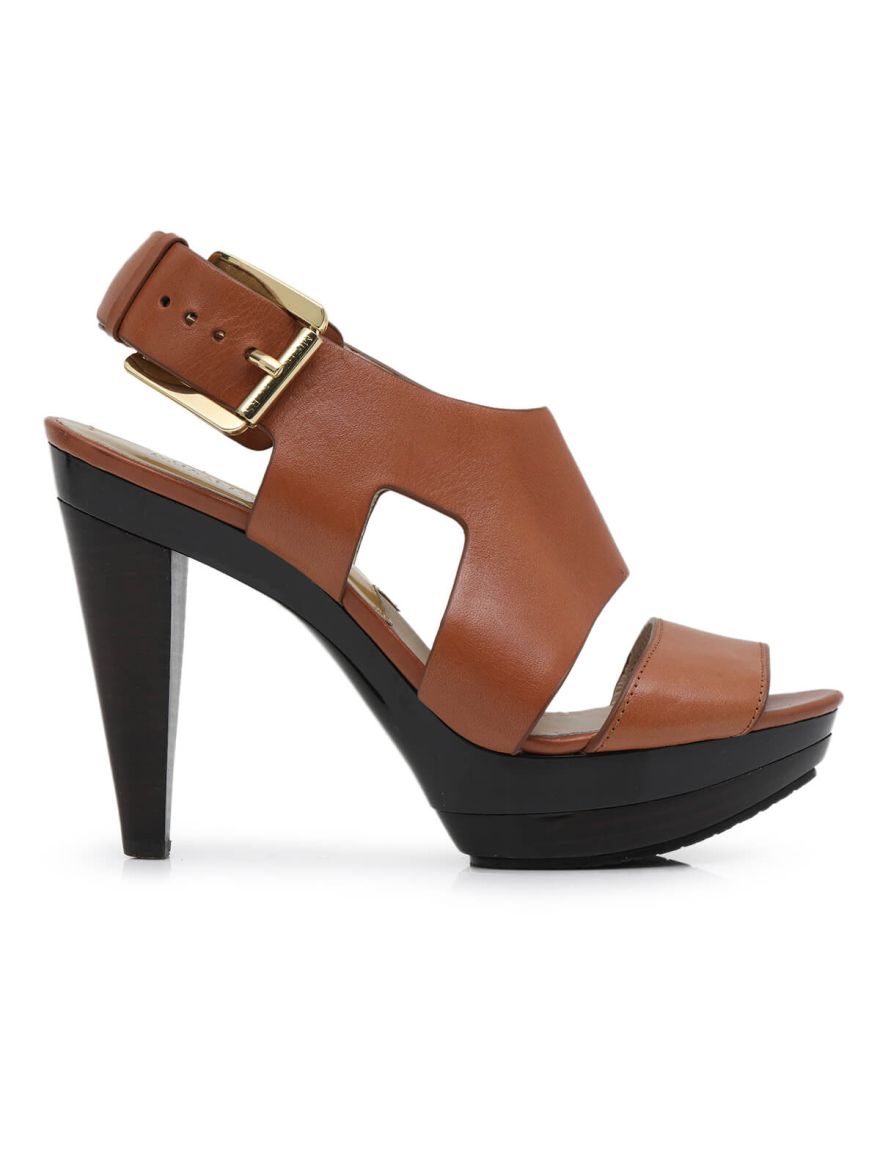 High Heeled Tan Sandals/Size-6US