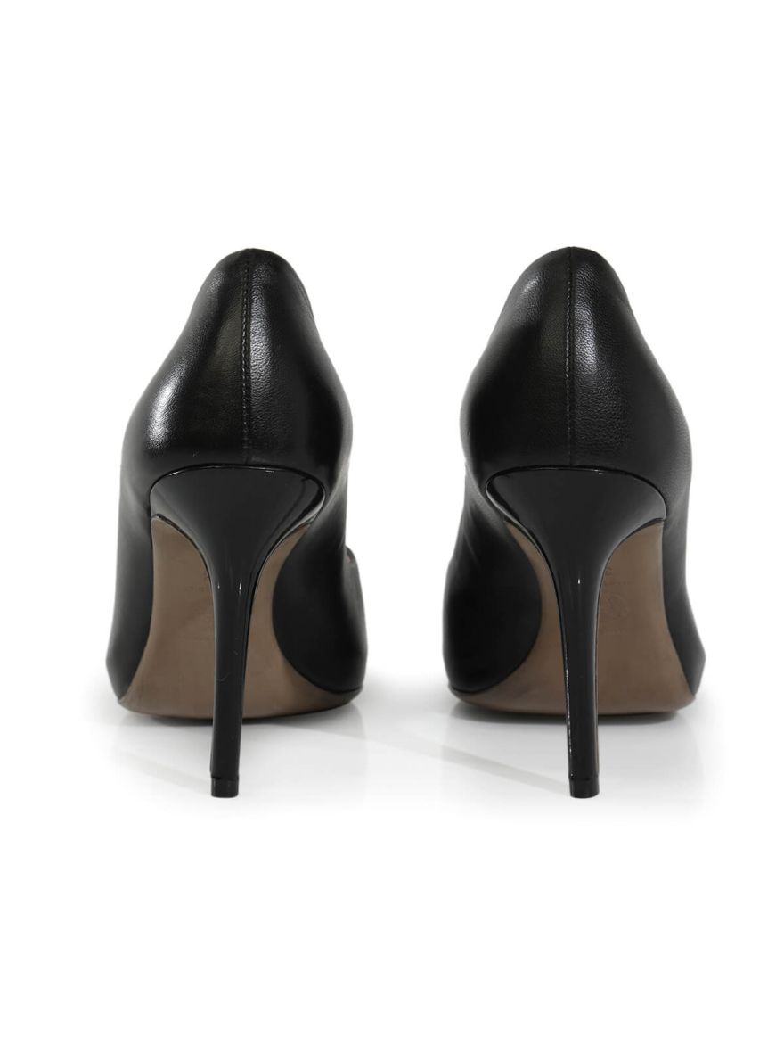 Black Peep Toes Heels/Size: 36.5EUR
