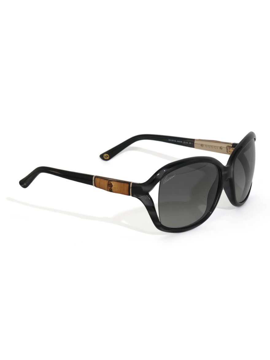 Bamboo Oversized Women's Sunglasses