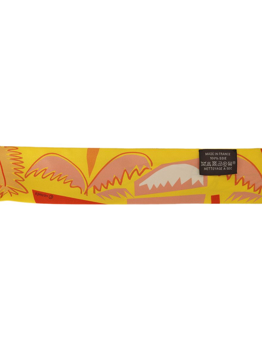 Silk Sea Surf & Fun Orange Twilly