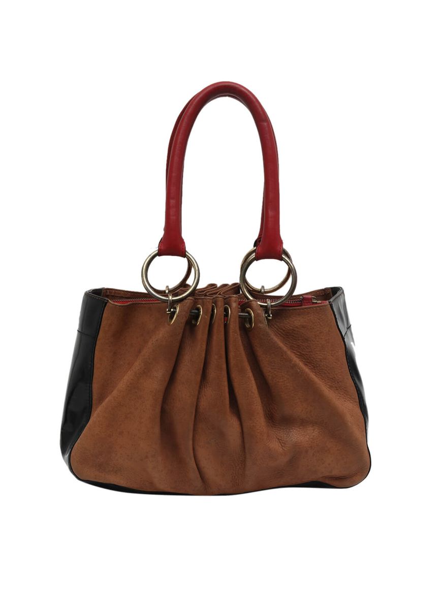 Brown Leather Hand Bag