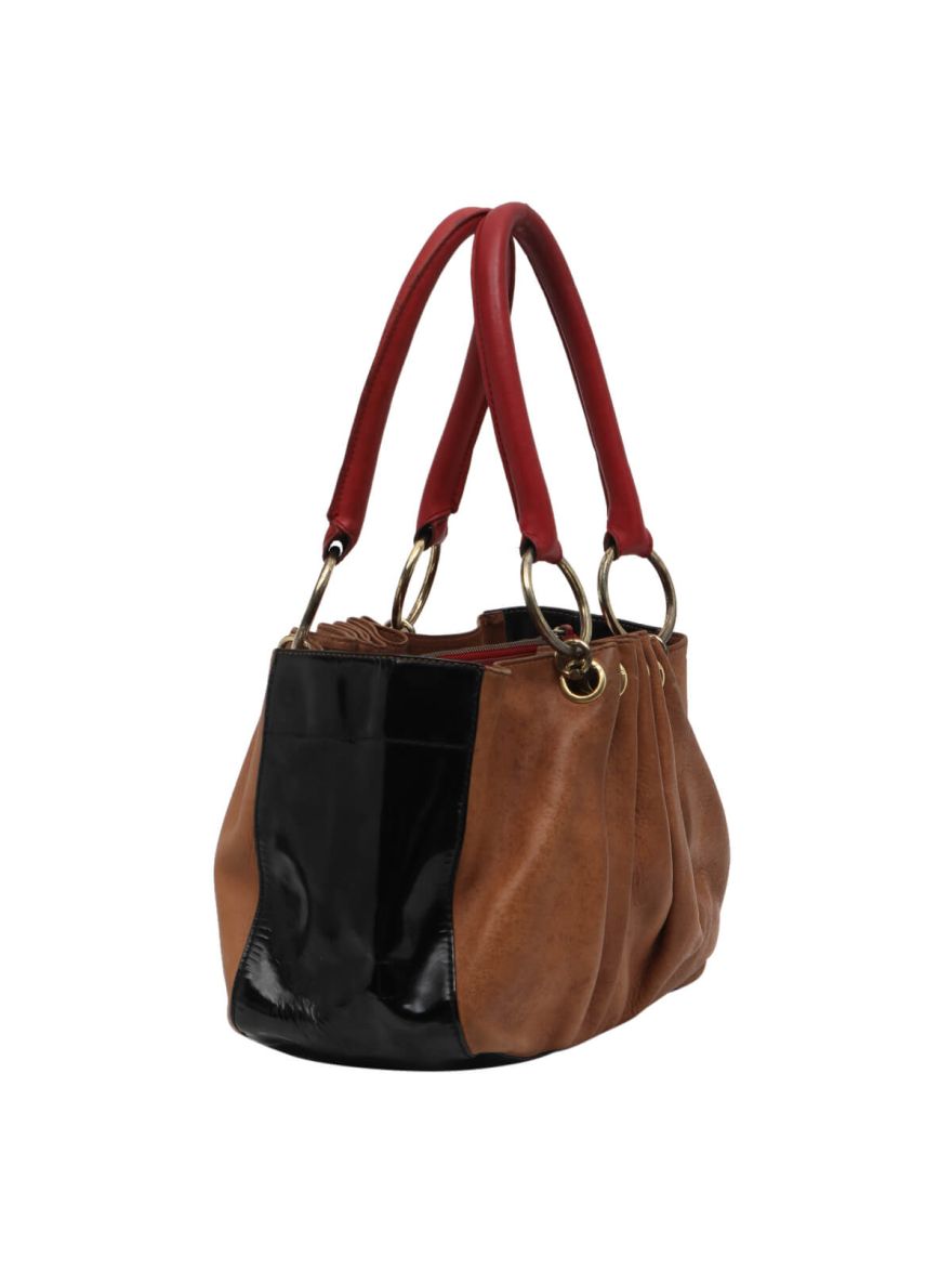 Brown Leather Hand Bag
