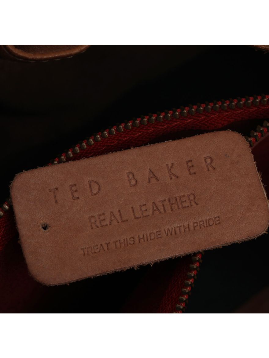 Brown Leather Hand Bag