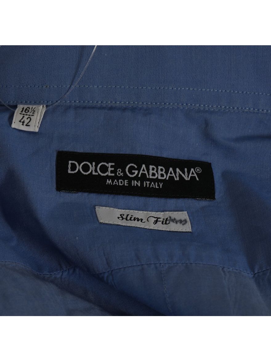 Dark Blue Slim Fit Men's Shirt/Size-42