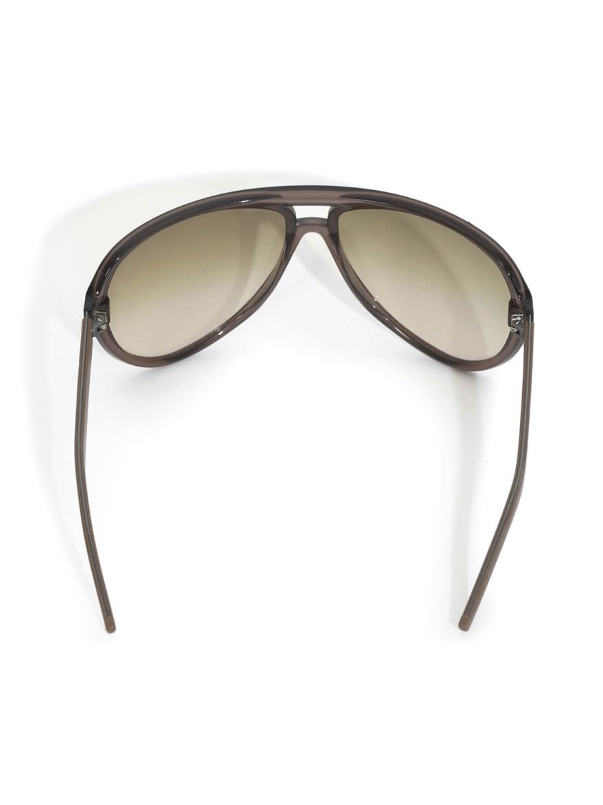 Brown Unisex Sunglasses