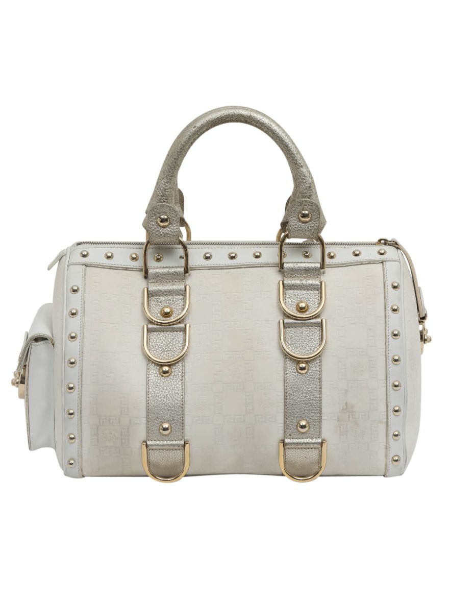 Gold Monogram Medusa Hand Bag