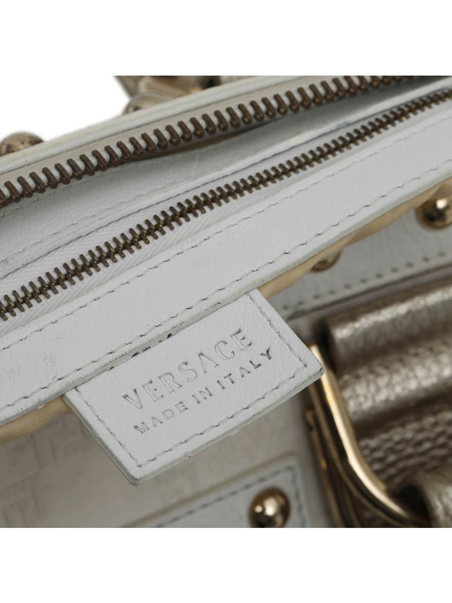Gold Monogram Medusa Hand Bag