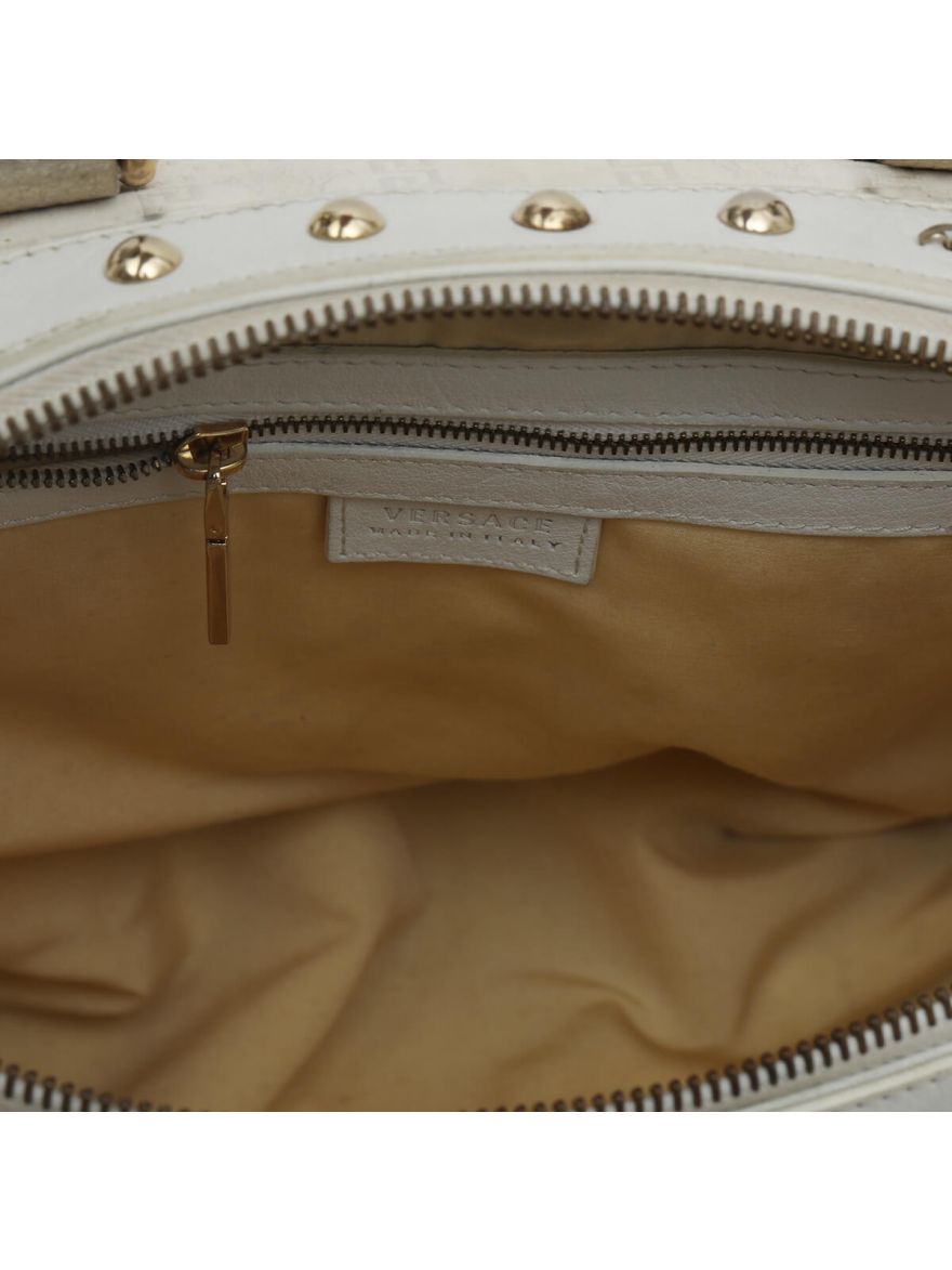 Gold Monogram Medusa Hand Bag