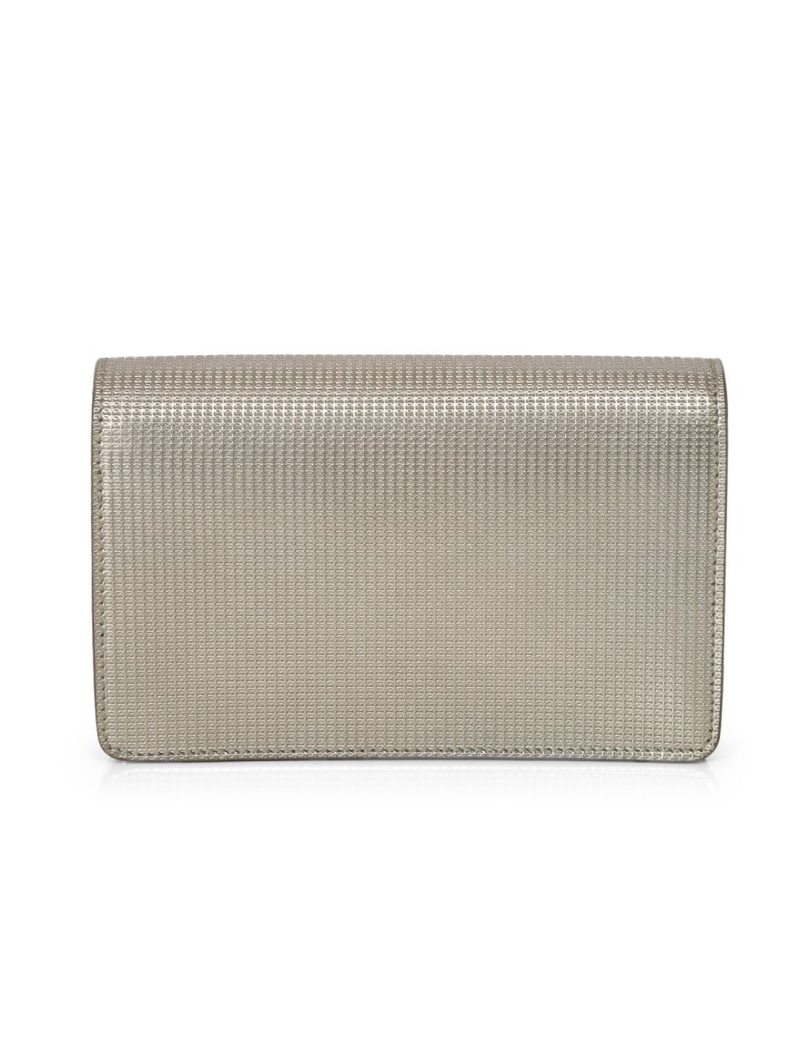 Crystal Embellished Leather Crossbody Bag Medium