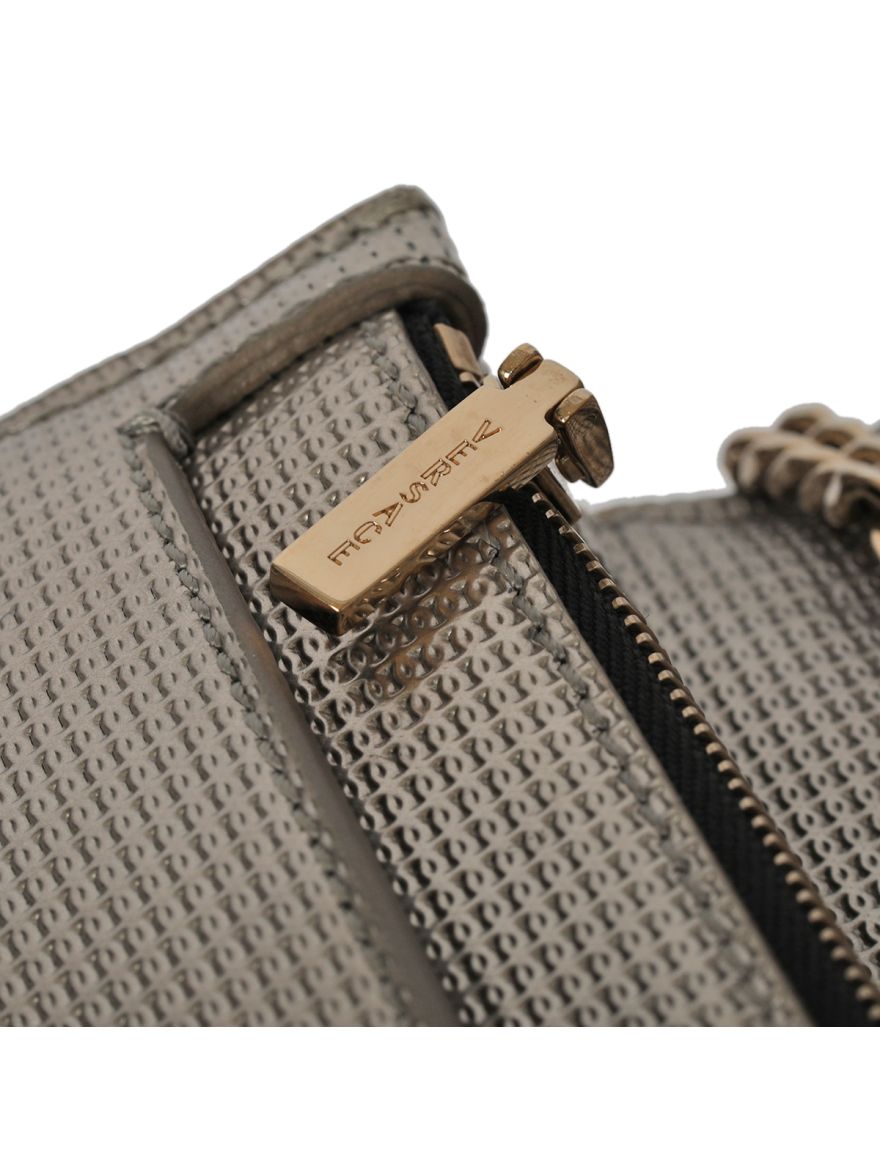 Crystal Embellished Leather Crossbody Bag Medium