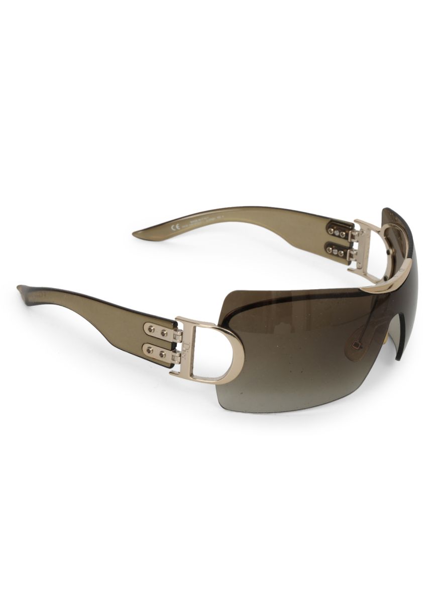 Tortoise Frame Airspeed 1 Shield Sunglasses Medium