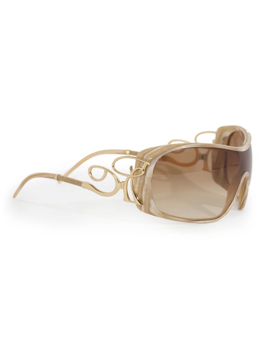 RC303 Beige Brown Women's Sunglasses