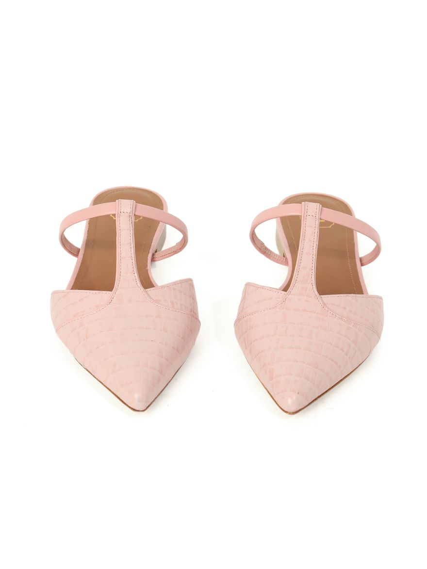 Vero Cuoio Women Pink Color Flat Size- 37
