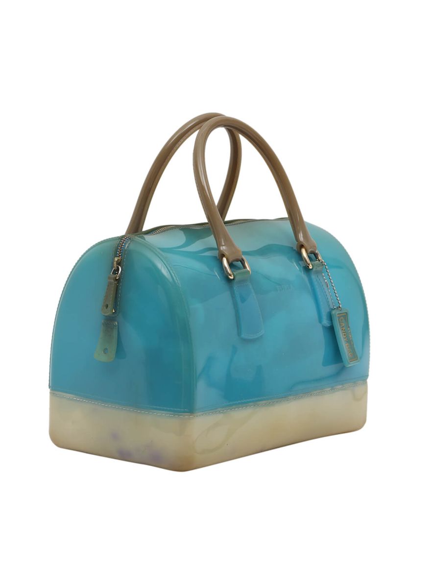 Two Tone Candy Large Hand Bag