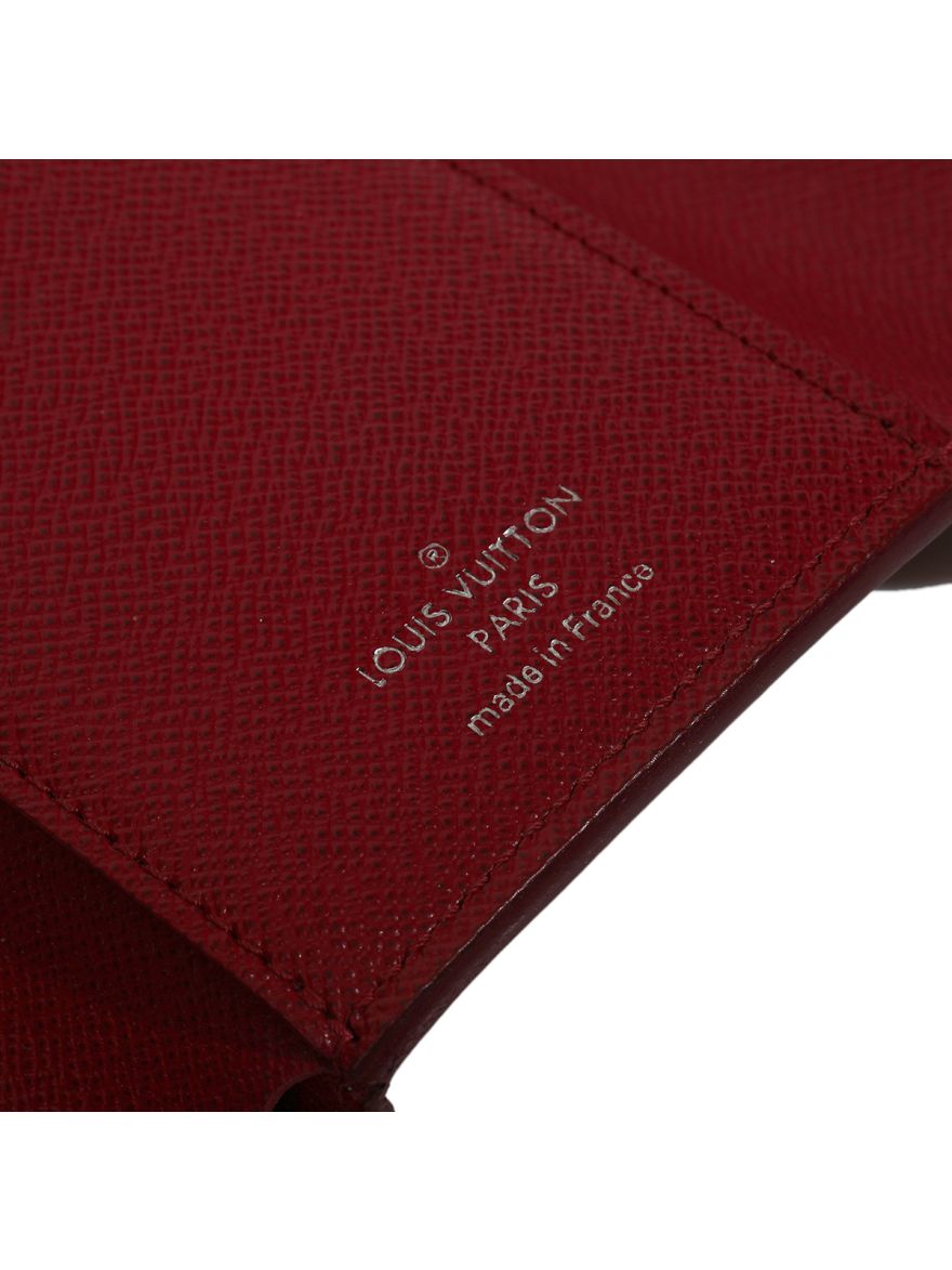Epi leather trifold wallet