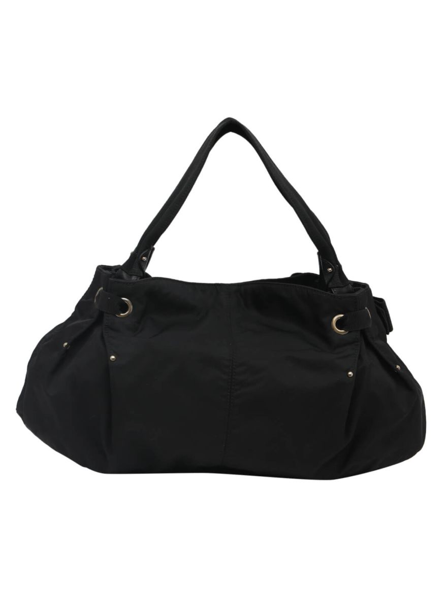 Nylon Bow Hand Bag