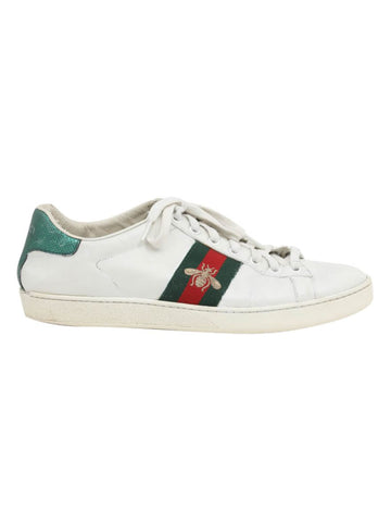 White Women's Ace Sneakers/Size-38.5