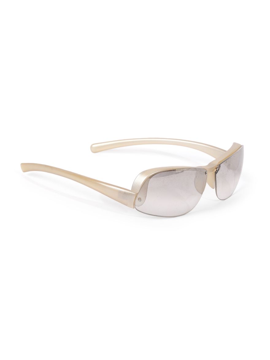 Transparent Rectangular Sunglasses