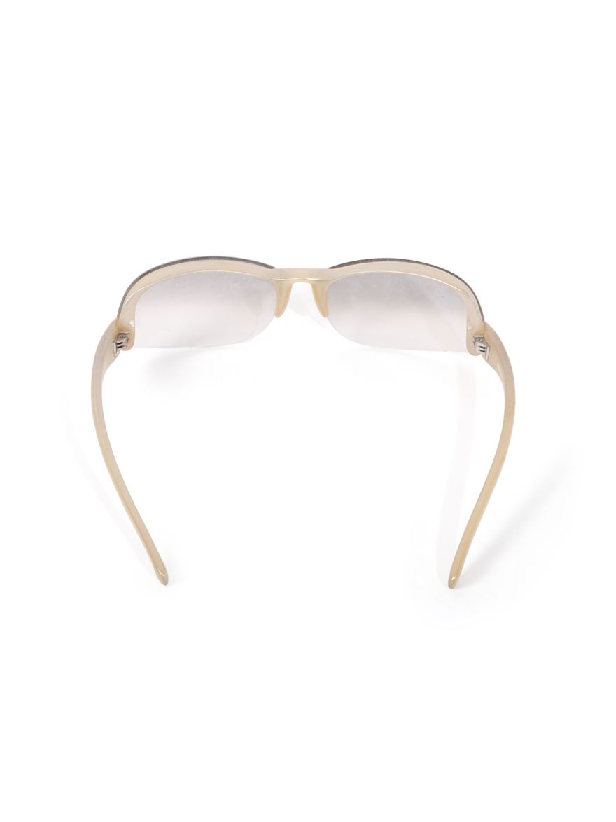 Transparent Rectangular Sunglasses