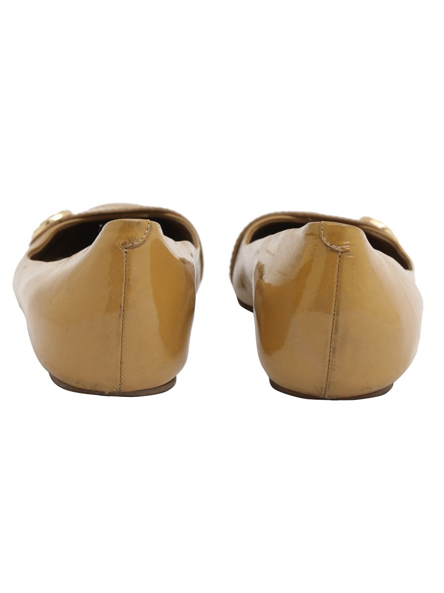Marion Patent Leather Ballerina/Size-8M