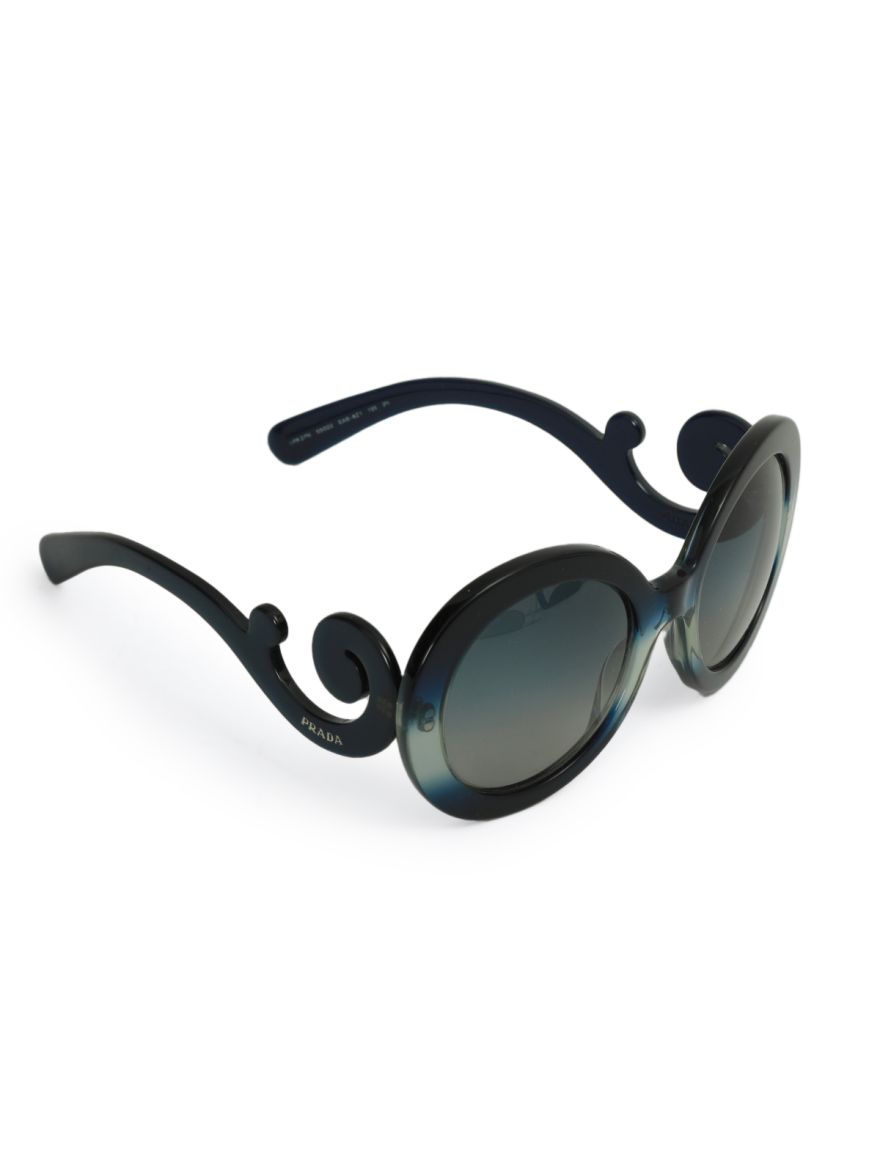 SPR27N 55O22 EAB-8Z1 135 2N Blac-Blue Tone Women Suglasses