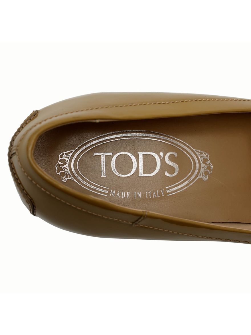 Beige Heel Loafers Size-37.5 EUR