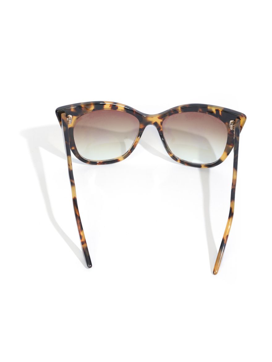 Cateye Leopard Print Sunglasses
