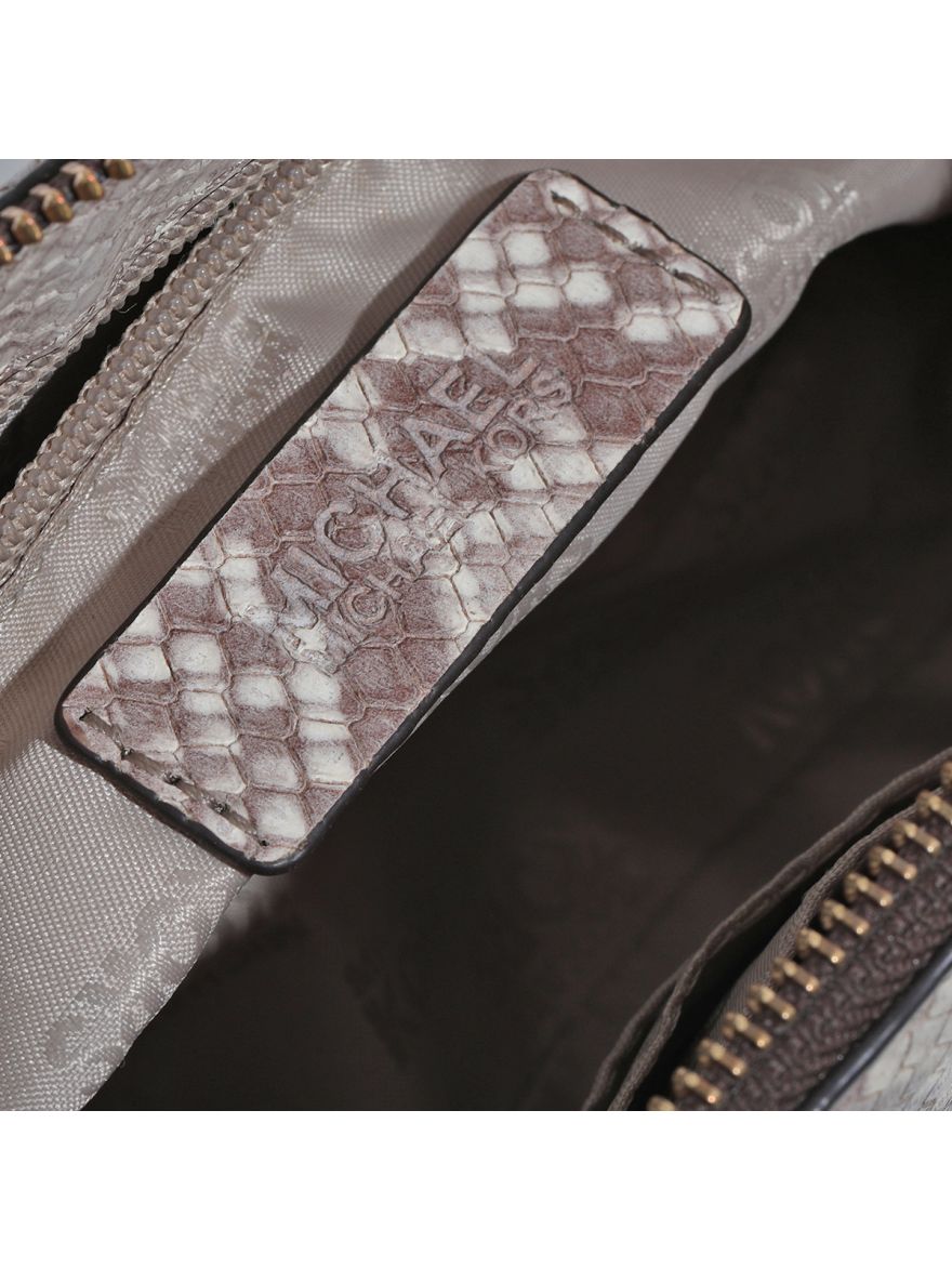 Snake Embossed Crossbody Bag One Size