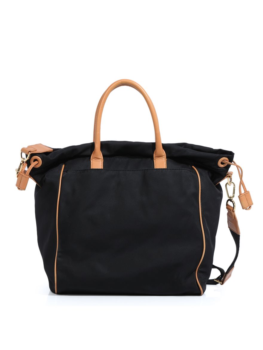 Perf Logo Drawstring Tote Bag