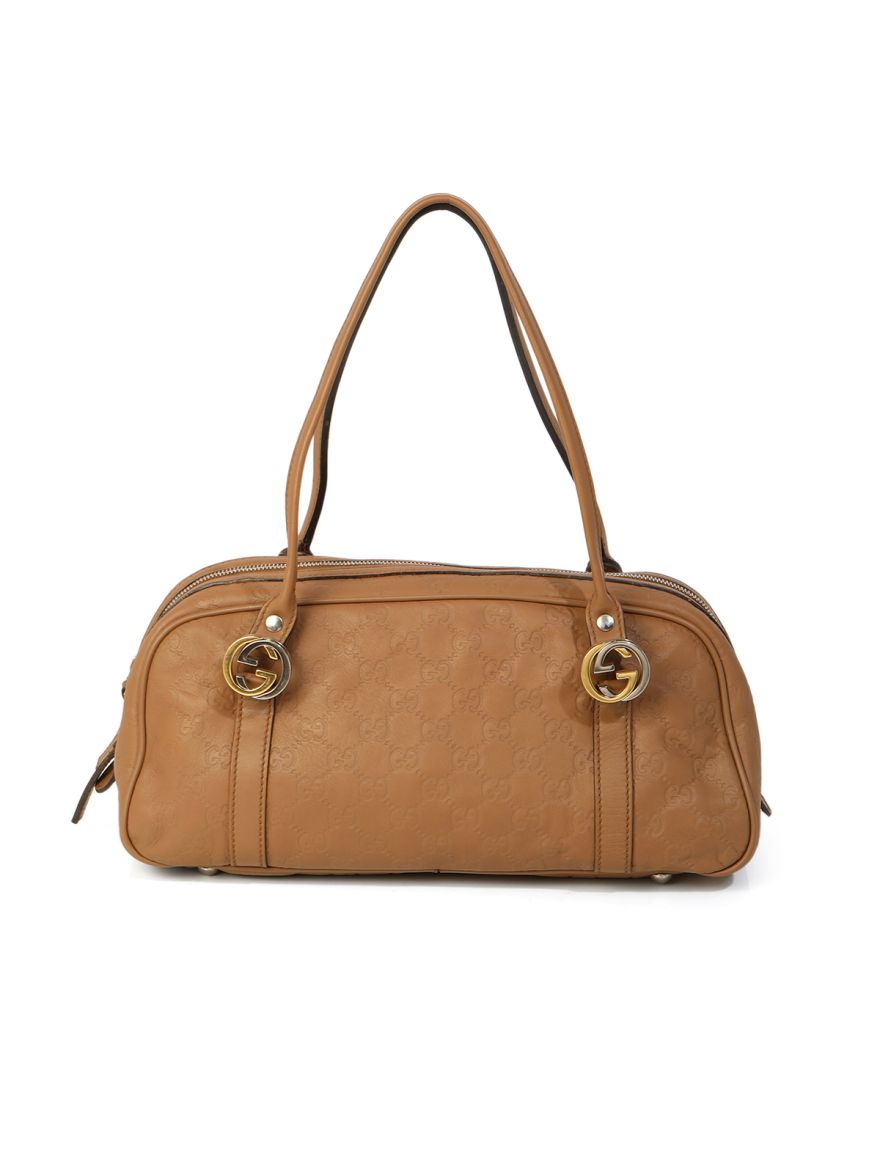 Princy Leather Handbag - Medium Size