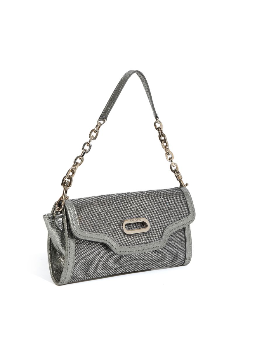 Silver Shimmer Sling Bag Small