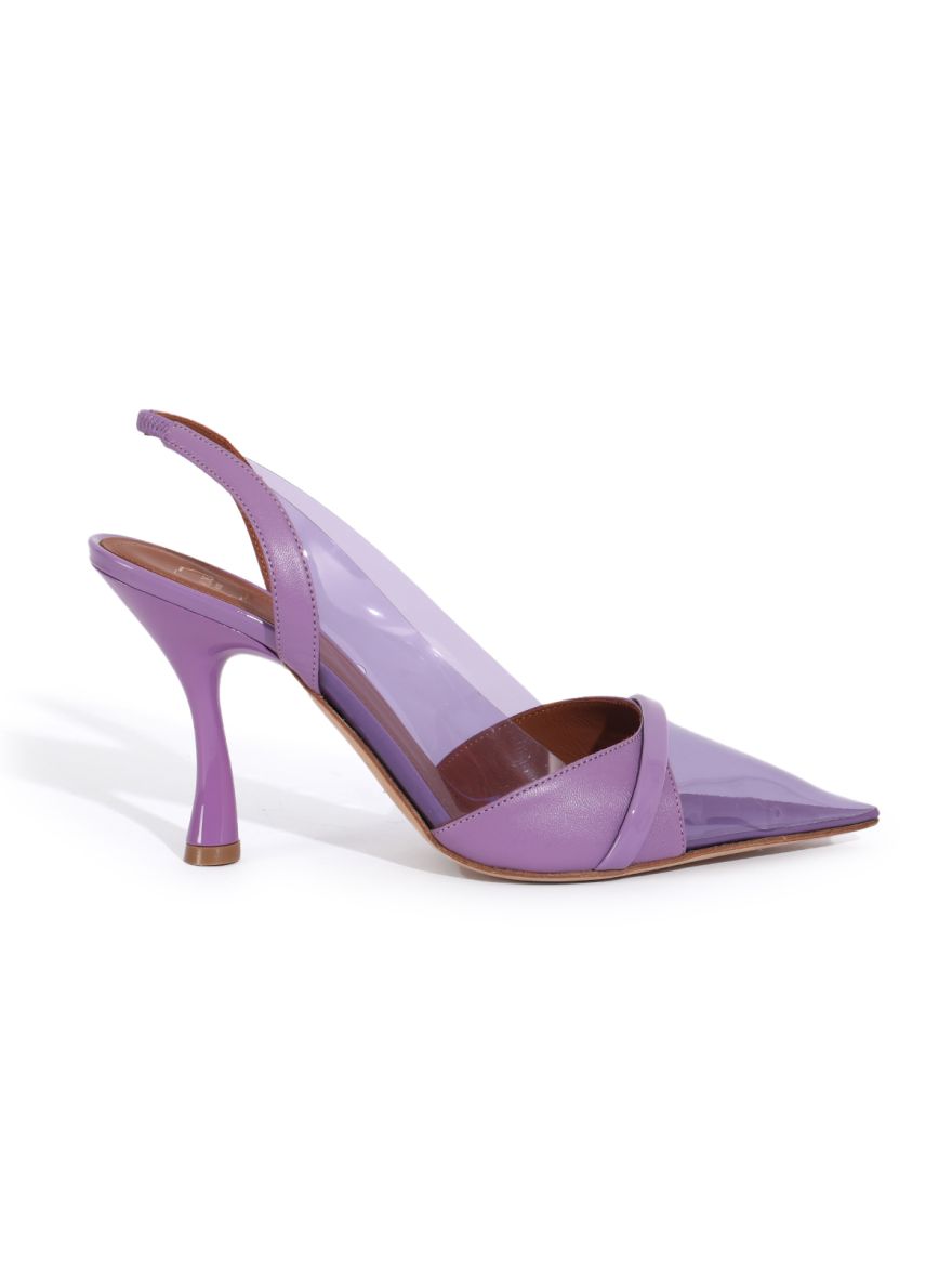 Leather and PVC Mules Size 37