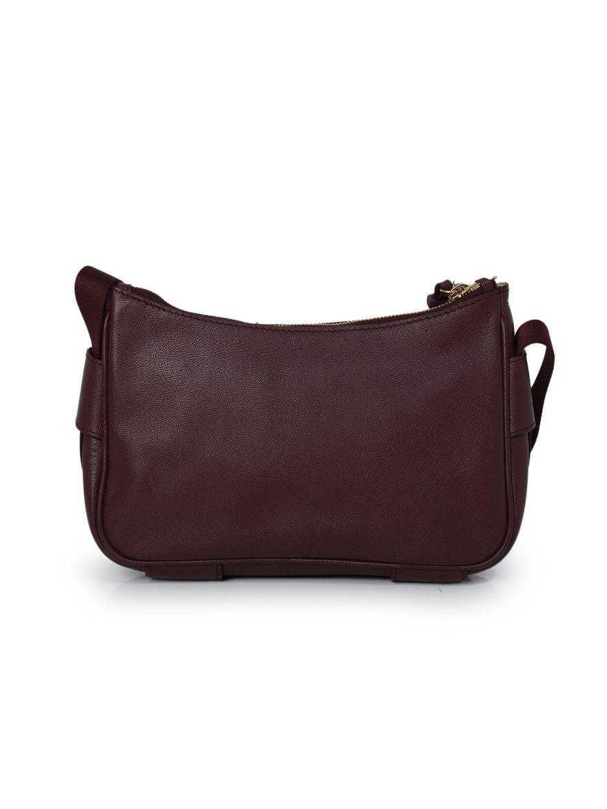 See By Wine Mini Leather Crossbody Bag
