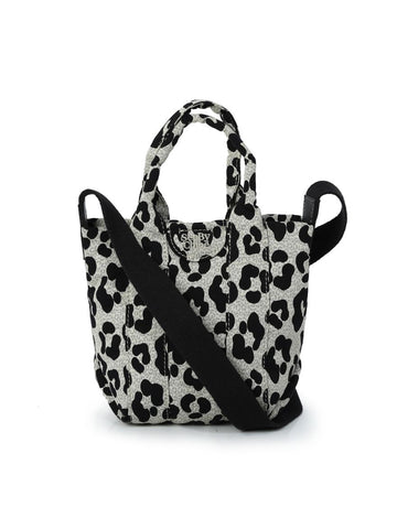 See By  Leopard Print Mini Tote Crossbody Bag