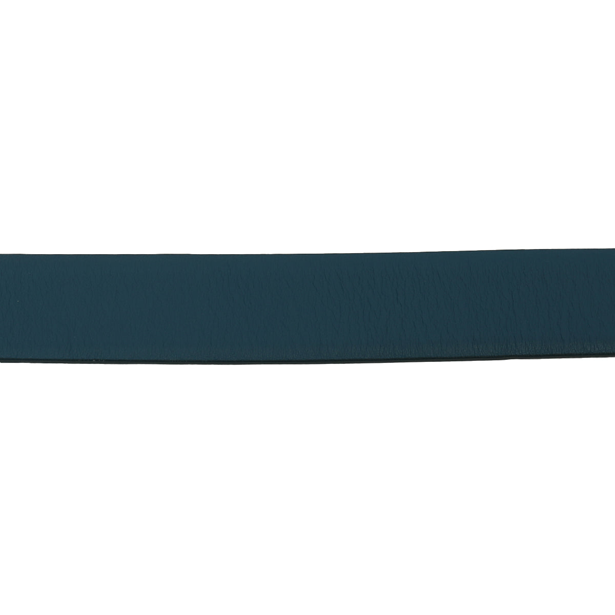 Blue Leather Vara Bow Double Belt