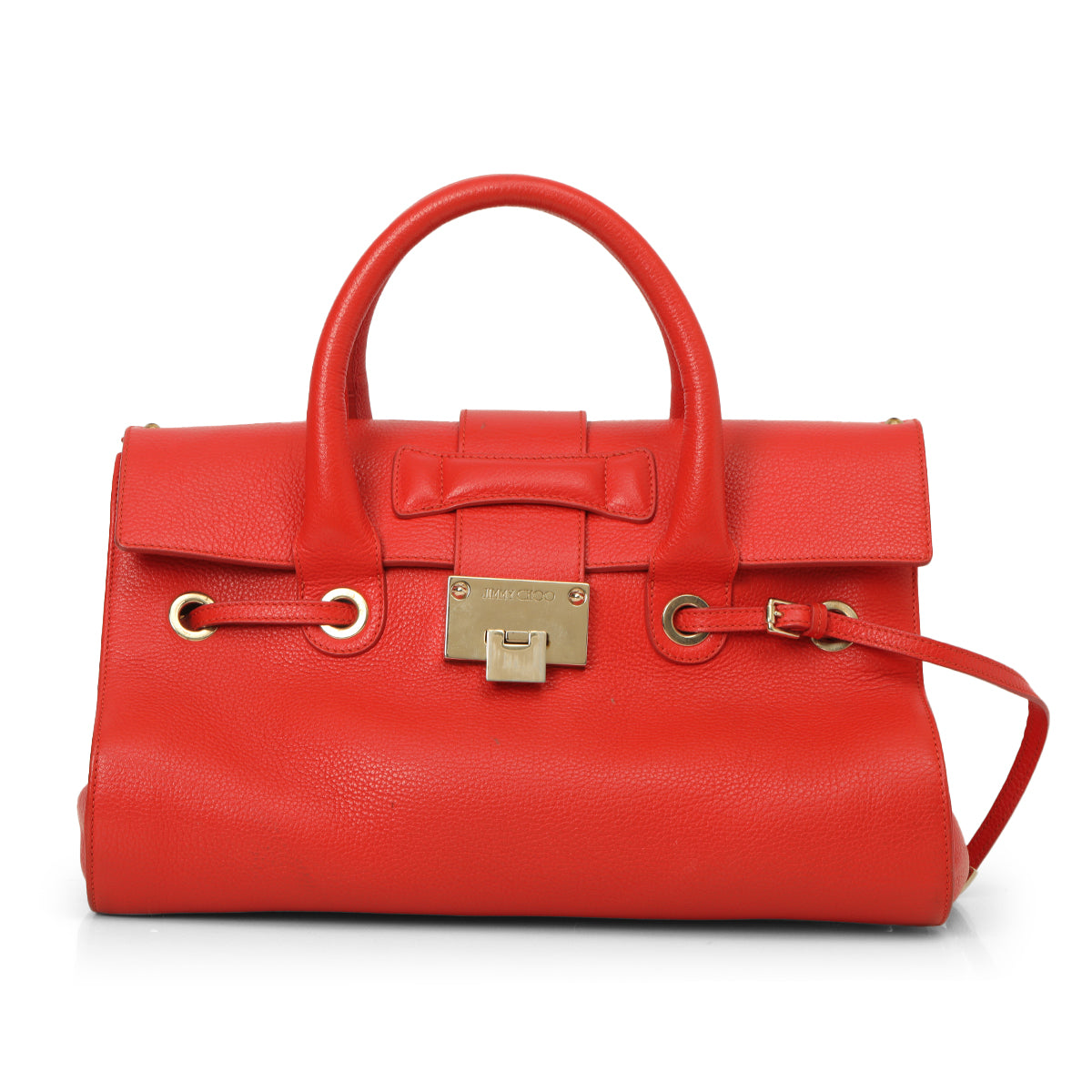 Leather Rosalie Satchel Bag One Size